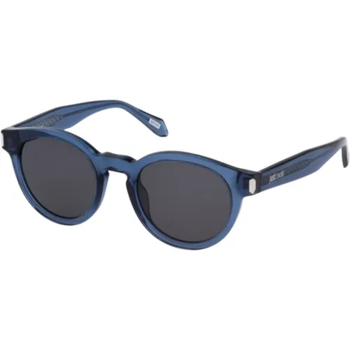 Blaue Acetat-Sonnenbrille für Männer - Just Cavalli - Modalova