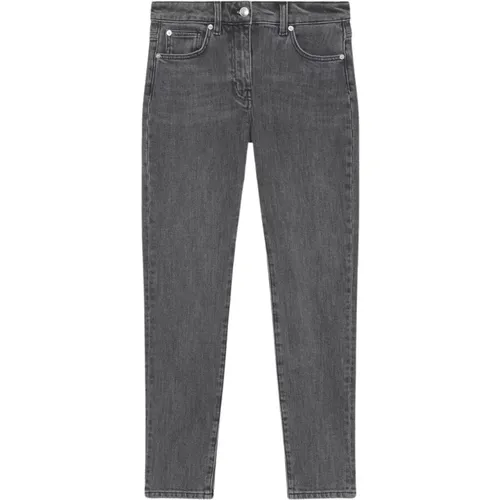 Faded Slim Fit High Waist Jeans , female, Sizes: W29, W28, W27 - IRO - Modalova