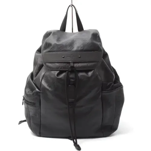 Pre-owned Canvas backpacks , male, Sizes: ONE SIZE - Louis Vuitton Vintage - Modalova