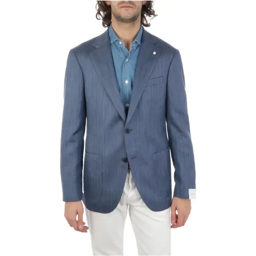 Jacket , male, Sizes: 2XL, M, L, XL - Luigi Bianchi Mantova - Modalova