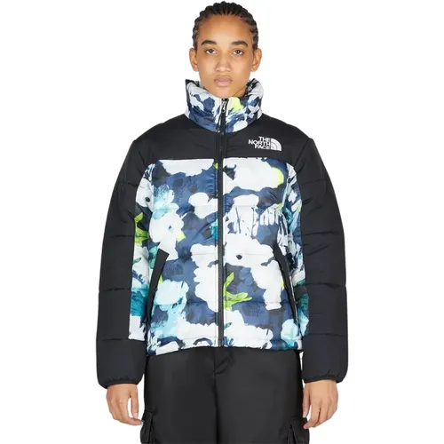 Gepolsterte Jacke mit grafischem Druck , Damen, Größe: XS - The North Face - Modalova