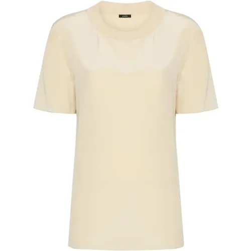 Seiden Beige Kurzarm Bluse Joseph - joseph - Modalova