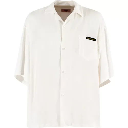 Weiße Boxy Hawaiian Hemd , Herren, Größe: L - Martine Rose - Modalova
