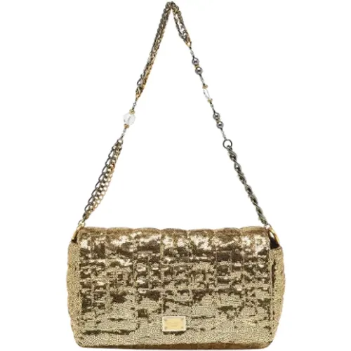 Pre-owned Fabric shoulder-bags , female, Sizes: ONE SIZE - Dolce & Gabbana Pre-owned - Modalova