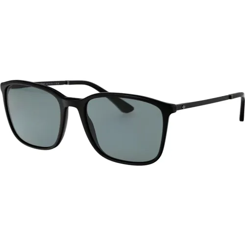 Stylische Sonnenbrille 0Ar8197 , Herren, Größe: 55 MM - Giorgio Armani - Modalova