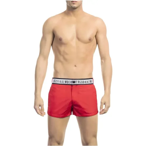 Herren Strandbekleidung Badehose , Herren, Größe: 2XL - Bikkembergs - Modalova