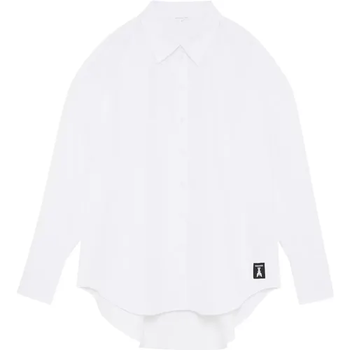 Shirt Essential cotton over shirt , female, Sizes: 4XS, 3XS - PATRIZIA PEPE - Modalova