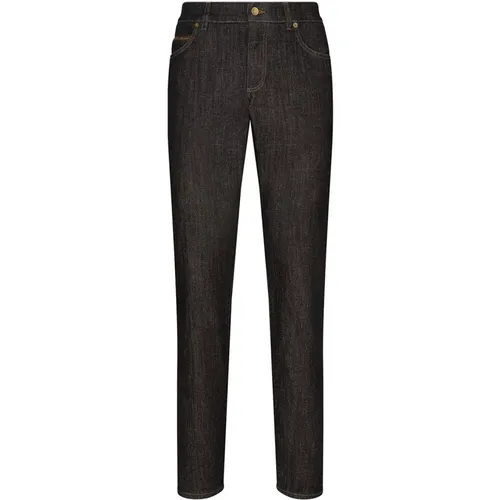 Classic Trousers , male, Sizes: L, 2XL, XL - Dolce & Gabbana - Modalova