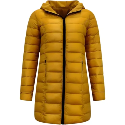 Reversible Winter Jacket Women - 2161-Gl , female, Sizes: L, XL, S, M, 2XL - Gentile Bellini - Modalova