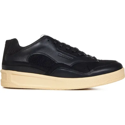 Low-Top Sneakers with Rubber Sole , male, Sizes: 9 UK, 7 UK - Jil Sander - Modalova