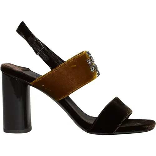 Sandalen mit hohem Absatz , Damen, Größe: 38 1/2 EU - TORY BURCH - Modalova