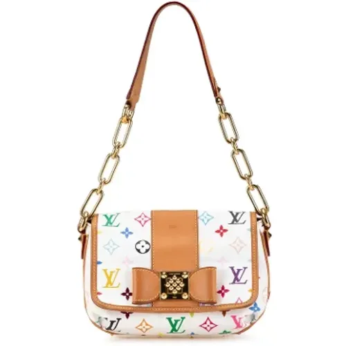 Pre-owned Canvas shoulder-bags , female, Sizes: ONE SIZE - Louis Vuitton Vintage - Modalova