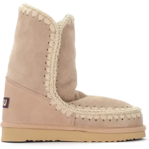 Eskimo 24 Camel Wool Boot , female, Sizes: 4 UK, 5 UK - Mou - Modalova