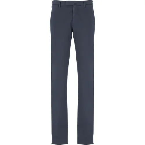 Cotton Slim Fit Trousers , male, Sizes: 3XL, XL, 2XL - Incotex - Modalova