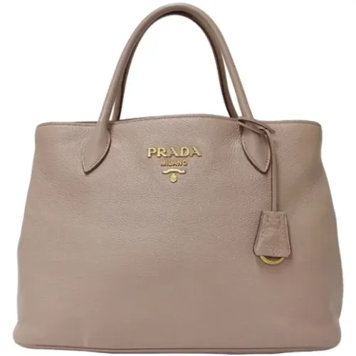 Pre-owned Leather prada-bags , female, Sizes: ONE SIZE - Prada Vintage - Modalova