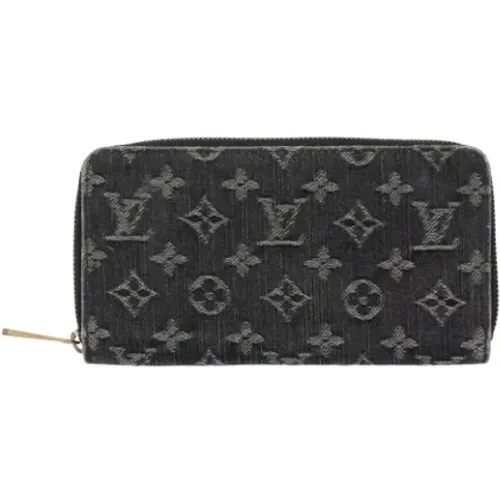 Pre-owned Denim wallets , female, Sizes: ONE SIZE - Louis Vuitton Vintage - Modalova