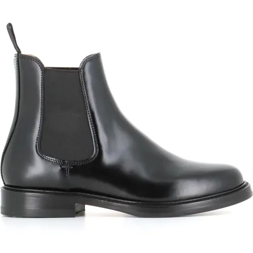 Classic Leather Flat Shoes , female, Sizes: 4 1/2 UK, 3 UK - Henderson - Modalova