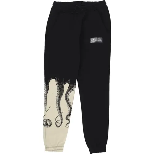 Sweatpant with Side Pockets , male, Sizes: L, XL - Octopus - Modalova