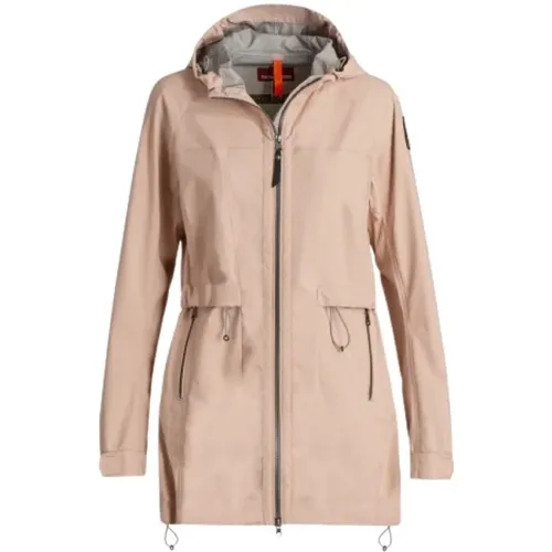 Hooded Parka Jacket with Waterproof Finish , female, Sizes: S, L, M - Parajumpers - Modalova