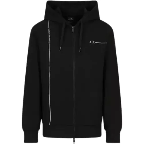 Grundlegender Sweatshirt , Herren, Größe: 2XL - Armani Exchange - Modalova