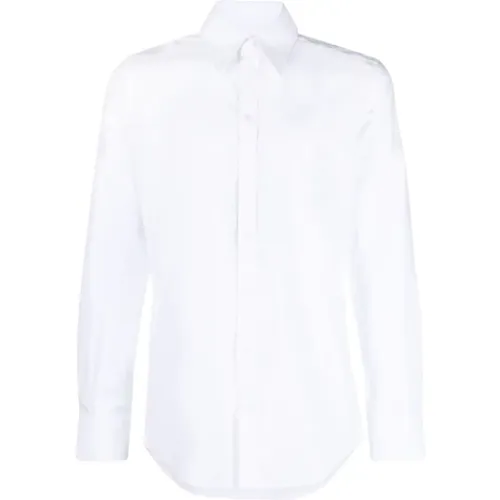 Long-sleeve cotton shirt , male, Sizes: 4XL, M, XL, L, 2XL, 3XL - Dolce & Gabbana - Modalova