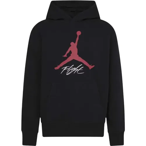 Schwarzer Hoodie Jumpman Baseline Pullover - Jordan - Modalova