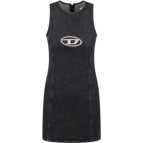 Kurzes Kleid mit Ausschnitten , Damen, Größe: XS - Diesel - Modalova