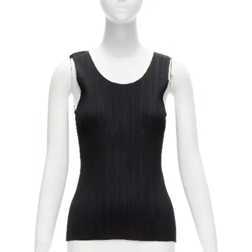 Pre-owned Polyester tops , female, Sizes: 5 UK - Issey Miyake Pre-owned - Modalova