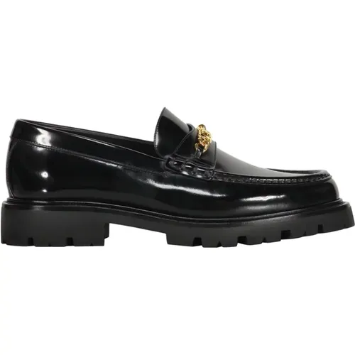 Leather Loafers Elegant Style , male, Sizes: 9 UK, 8 UK, 7 UK, 6 UK - Celine - Modalova