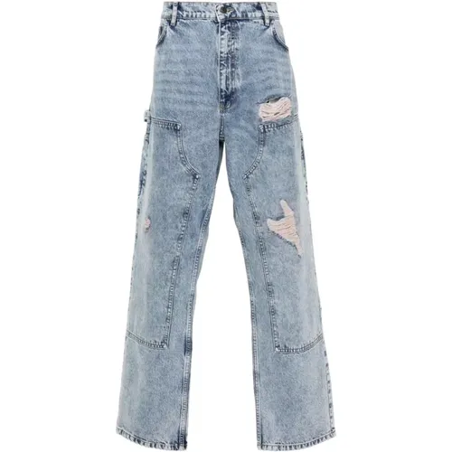 Jeans Clear , male, Sizes: L, M - Moschino - Modalova
