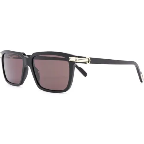 Ct0220S 001 Sunglasses , male, Sizes: 55 MM - Cartier - Modalova