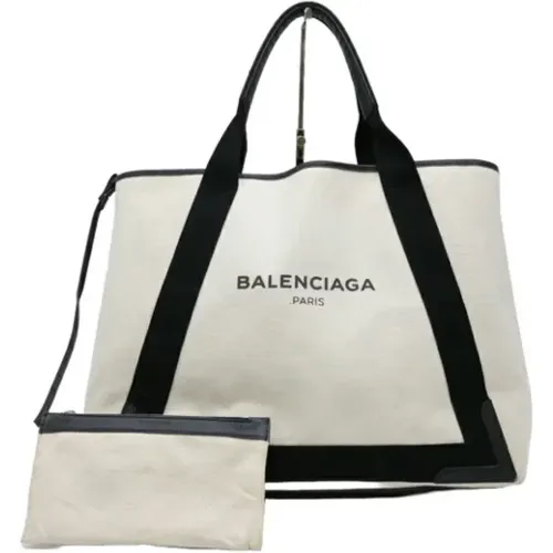 Pre-owned Canvas totes , female, Sizes: ONE SIZE - Balenciaga Vintage - Modalova