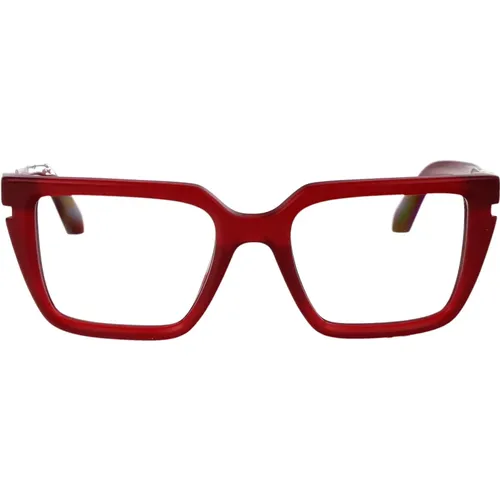 Stylish Optical Style 52 Glasses , unisex, Sizes: 51 MM - Off White - Modalova