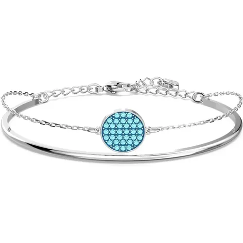 Pavé Bracelet Ginger Round Cut , female, Sizes: ONE SIZE - Swarovski - Modalova