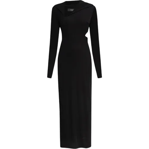 Hooded dress , female, Sizes: XS - Versace - Modalova