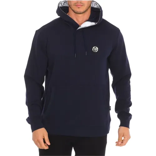 Kapuzenpullover mit Markendetails , Herren, Größe: M - Plein Sport - Modalova