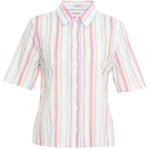 Women's Clothing Shirts Multi-coloured Ss24 , female, Sizes: S, L, M - Himon's - Modalova