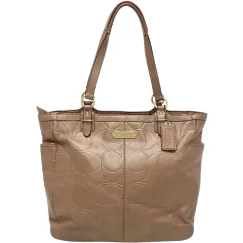 Pre-owned Leather totes , female, Sizes: ONE SIZE - Coach Pre-owned - Modalova