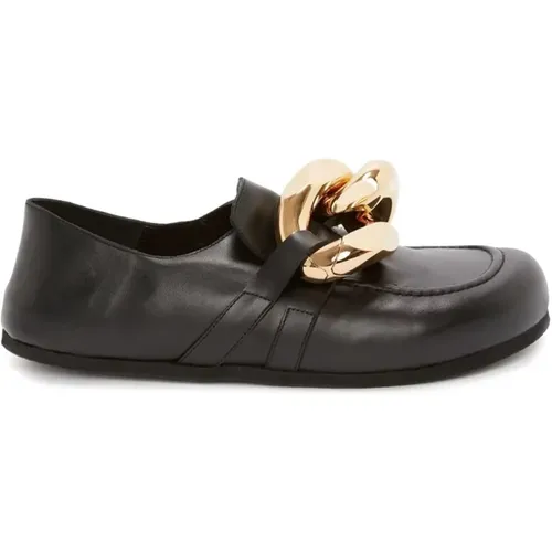 Leather Casual Loafers , female, Sizes: 2 UK - JW Anderson - Modalova