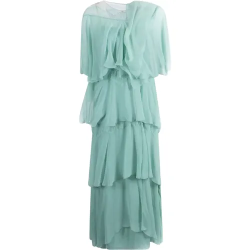 Elegant Abito Dress , female, Sizes: XS, S - alberta ferretti - Modalova