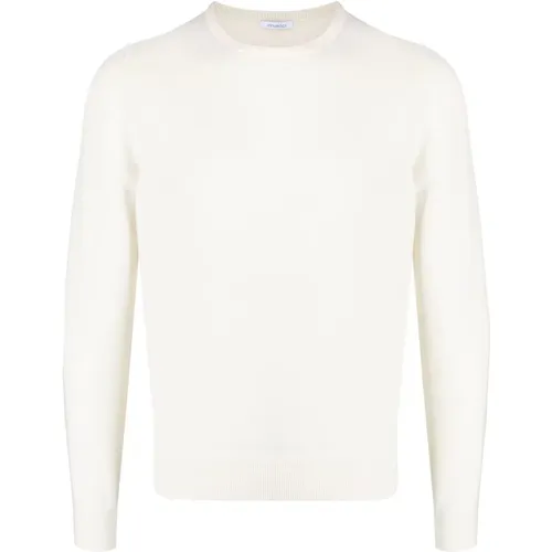 Cashmere Crew Neck Jumper , male, Sizes: L, XL - Malo - Modalova