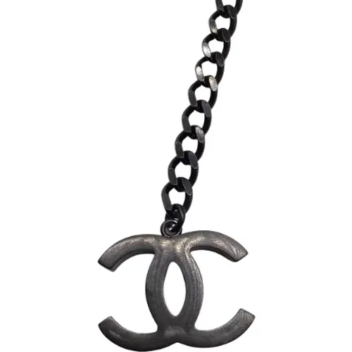 Pre-owned Metal necklaces , unisex, Sizes: ONE SIZE - Chanel Vintage - Modalova