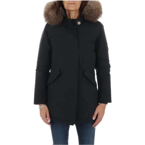 Stylish and Warm Women`s Parka , female, Sizes: XS, M, L - Woolrich - Modalova