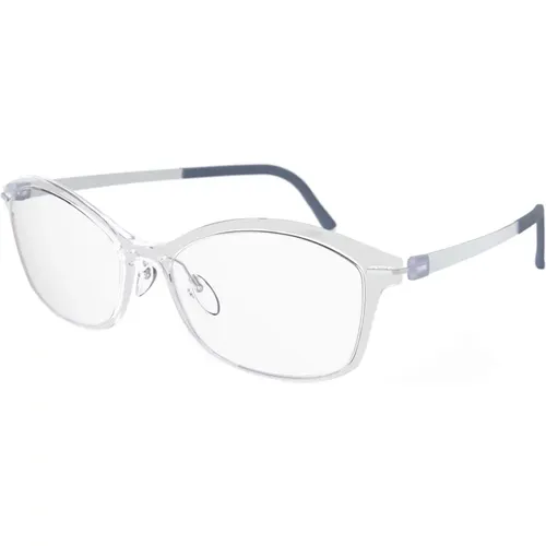 Crystal Glacier Eyewear Frames , unisex, Sizes: 53 MM - Silhouette - Modalova