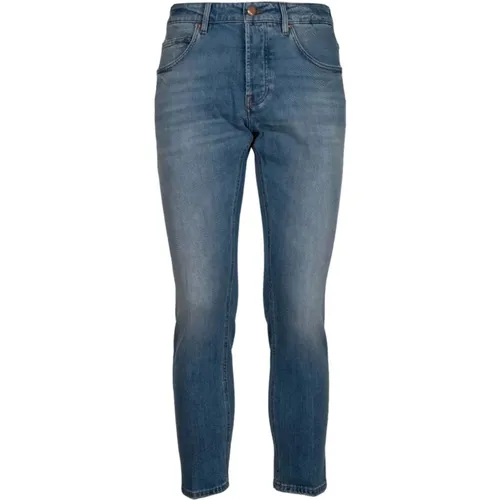 Mid Tapered Fit Jeans Yaren , male, Sizes: W34, W35, W36, W32 - Don The Fuller - Modalova