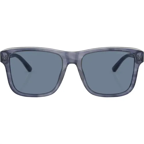 Polarized Sunglasses Pillow Shape , unisex, Sizes: 56 MM - Emporio Armani - Modalova