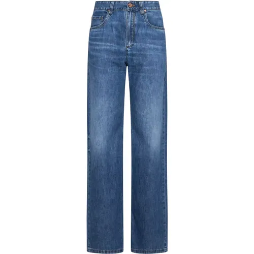 Stylish Denim Jeans , female, Sizes: 2XS - BRUNELLO CUCINELLI - Modalova