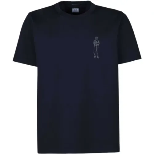 Graphic T-shirt , male, Sizes: L, M, XL - C.P. Company - Modalova