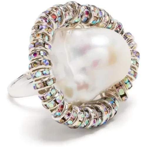 Barock Diamant Perlenring - Pearl Octopuss.y - Modalova