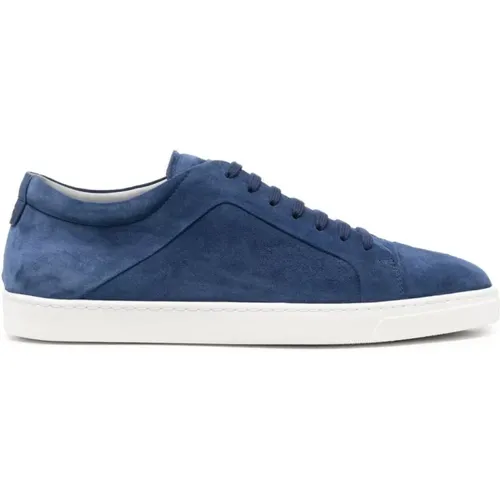 Sneaker , male, Sizes: 8 UK, 7 UK, 9 UK, 12 UK, 10 UK - Giorgio Armani - Modalova